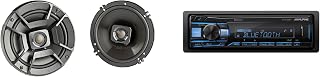 Alpine UTE-63BT Single-DIN 1-Pair DB652 6.5 in Speaker Bundle | Single-DIN UTE-63BT source unit bundled with 1 pair of DB652 6.5 in speakers.