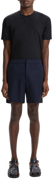 Men's Curtis Short in Precision Ponte by Theory – Polyester Blend, Baltic, Model M0597201