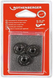 Rothenberger 070028D Cutting Wheel for Plastic 2.5/8 Inch Set of 3