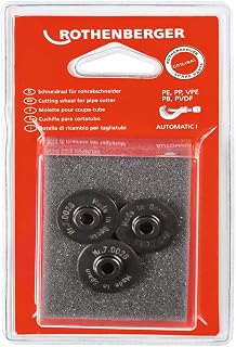 Rothenberger 070028D Cutting Wheel for Plastic 2.5/8 Inch Set of 3