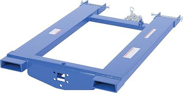 Vestil HOOK-BASE-38 Steel Fork Truck Hook Base 38 in. Length 4,000 Lb. Capacity Blue