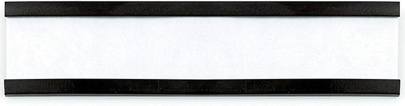 Aigner MC204 2" x 4" Magnetic "C" Channel Label Holder, 25/Pk