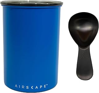 Planetary Design Airscape Stainless Steel Coffee Canister & Scoop Bundle - Food Storage