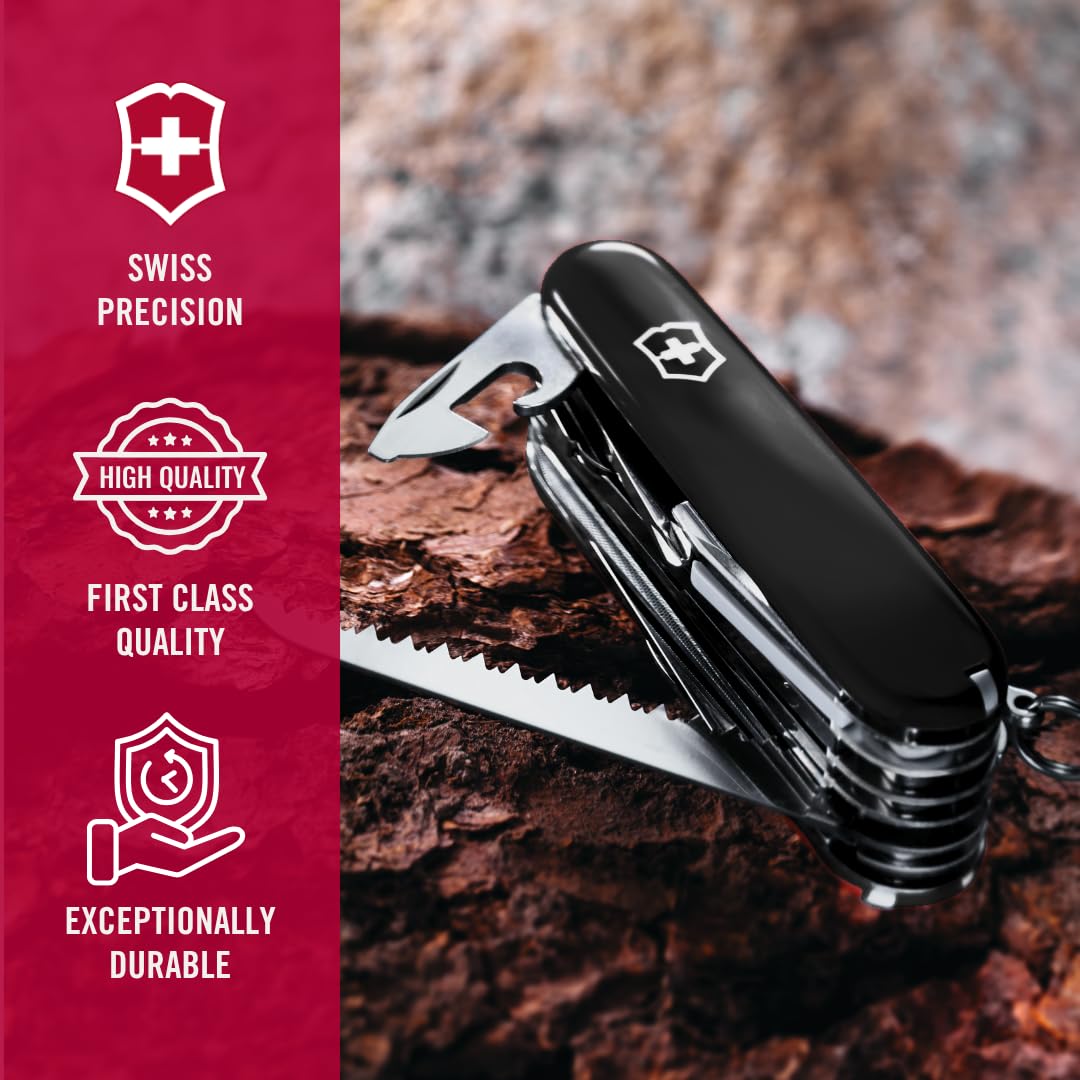 Victorinox Black / SwissChamp / 3.6" Folding Knives