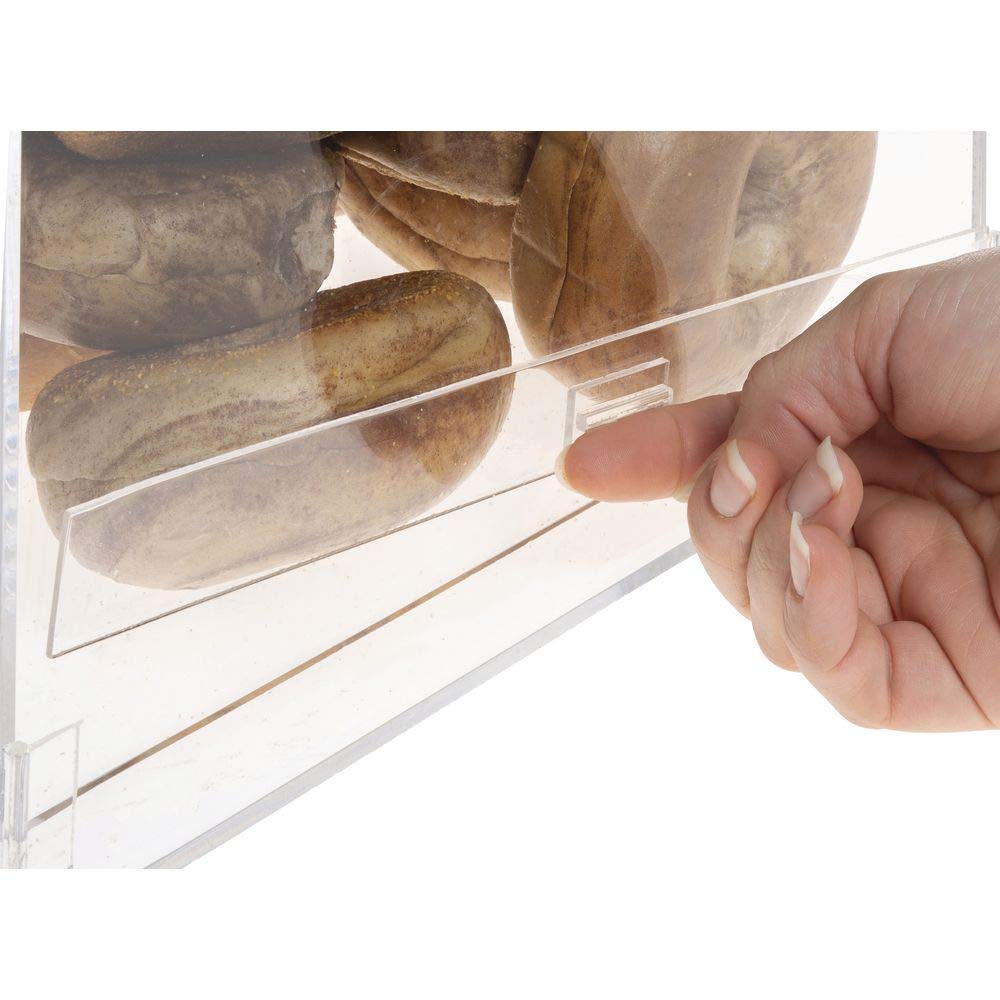 Self Service Bakery Bin - 12" L x 12 1/2 W x 12" H by HUBERT – Plastic, Clear, Model BM1B