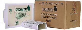 72 Catchmaster Mouse Insect Glue Boards 72mb Mice Roach Spider Flea Sticky Trap"