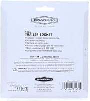 Roadpro Rp2345fsae 7-way Electrical Trailer Socket 7-pin Connector RP2345FSAE 7-way Electrical Trailer Socket 7-pin Connector