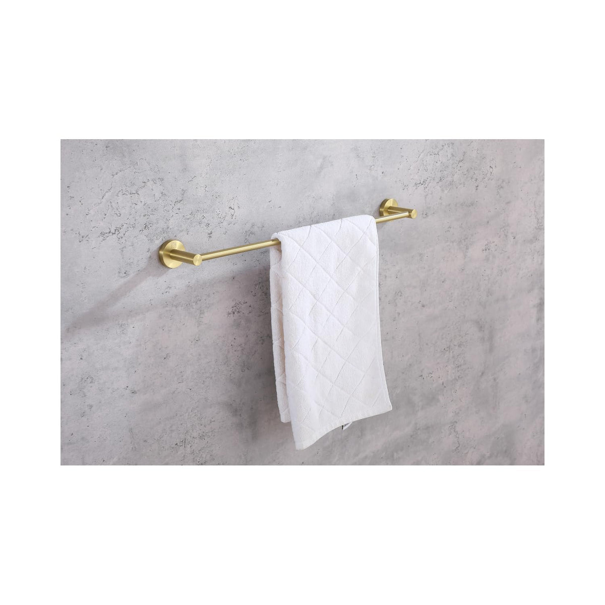 Alma 2-Pc Stainless Steel Hardware Set in Gold by Elegant Kitchen and Bath – Stainless Steel, Gold, Model HWB-11S2BGD