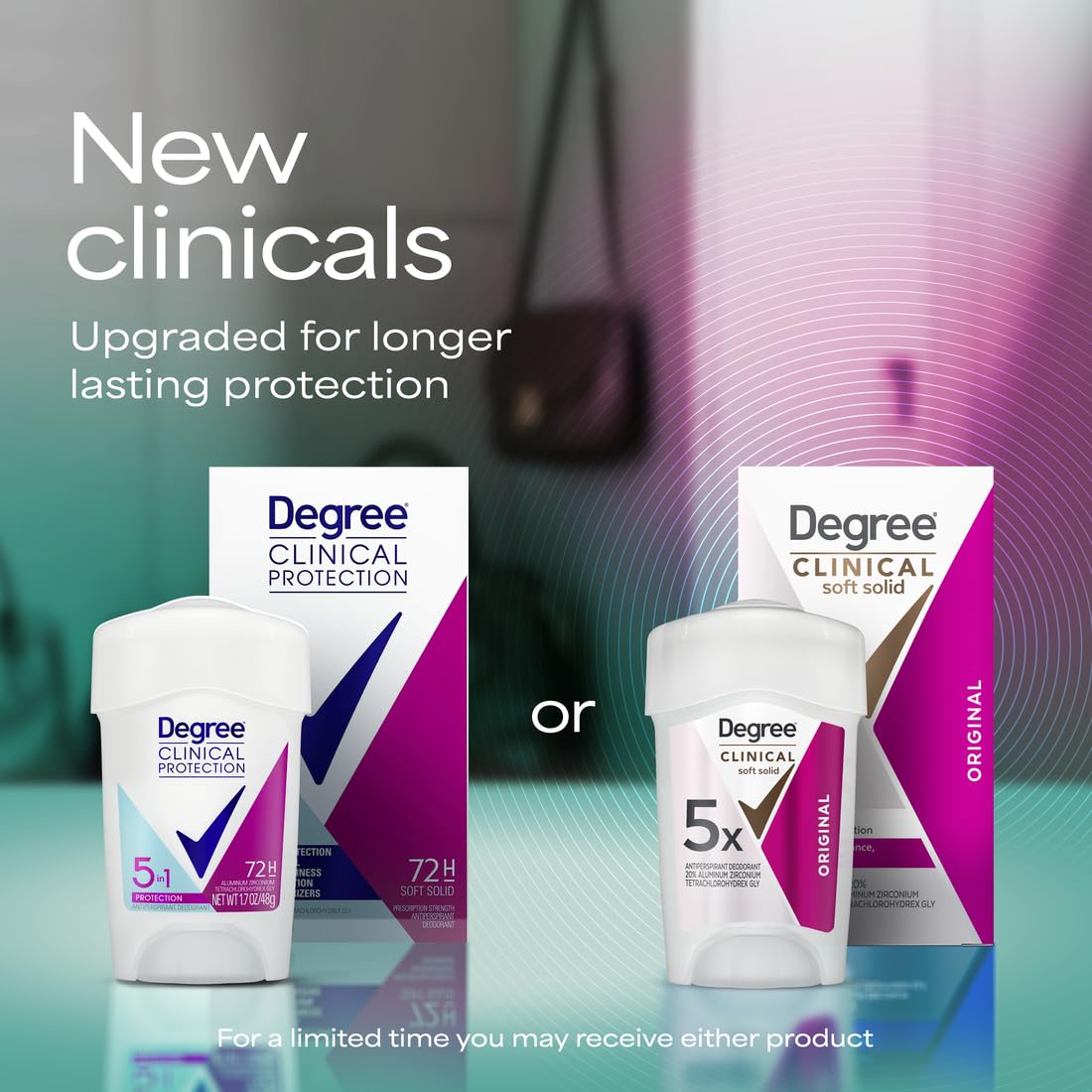 Clinical Antiperspirant Deodorant Soft Solid by Degree – 1.7 Ounce (Pack of 1), White, Model 079400465832