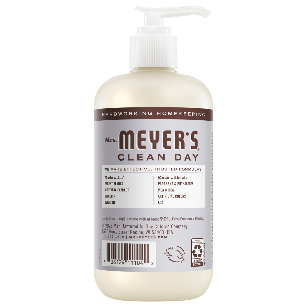 CLEAN DAY Liquid Hand Soap 6 Pack Variety 12.5 OZ Each by Mrs. MEYER'S – 12.5 Fl Oz (Pack of 1)