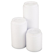 Georgia-Pacific Dixie 10 oz. to 16 oz. Dome Hot Coffee Cup Lids by GP PRO (Georgia-Pacific) – White, D9542, 1,000 Count (100 Lids Per Sleeve, 10 Sleeves Per Case)