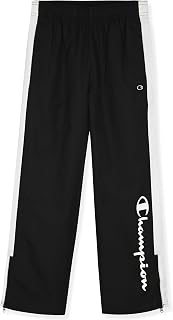 Champion Boys Tech Jogger Pant Pull On Woven Pants with Elastic Waistband & Side Pockets