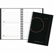 ®Two Days Per Page Planning Notebook 80-6203 9x by AT-A-GLANCE – True, Faux Leather, Gray, Model 80-6203-00
