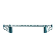 Commercial Epoxy Green Wire Shelving Wall Shelf 14 x 60 - NSF by KPS – 14 x 60 inches, Metal, Green, Model ews