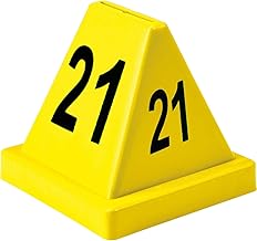 Global Industrial Numbered Pallet Control Cones, Four-Sided, Numbers 21-40