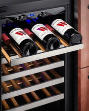 Summit 36” Wine Cellar and Two Drawer Refrigerator Combination by Summit Appliance – 36", 0 cubic_feet, Panel Ready, Model ADRWC36