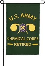US Chemical Corps Retired Double Sided Flag Outdoor Indoor Lightweight Garden Decor13