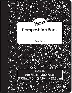 Pacon PACMMK37145 Unruled Compositon Book