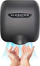 XLERATOR XL-GR Automatic High Speed Hand Dryer with Graphite Cover, 12.5 A, 110/120 V