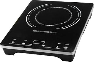 Portable Induction Cooktop, Digital Touch Control, Countertop – C1823 | Independent induction zones, soft-touch digital controls, durable glass surface, 120V, fast heat-up