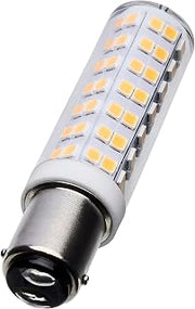 Satco 6.5w T6 LED 120v DC Base 3000k Clear Finish Bulb