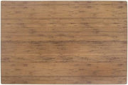 HUBERT Bamboo Faux Wood Insert - 21 1/4"L x 14 1/8"D x 1/4"H