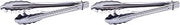 Winco Heavy-Duty Stainless Steel Utility Tongs, 9" (Pack of 2)