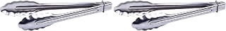 Winco Heavy-Duty Stainless Steel Utility Tongs, 9" (Pack of 2)