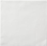 Hoffmaster 120053 Linen-Like Greek Key Dinner Napkin, Unembossed, 1/4 Fold, 17" Length x 17" Width, White (Case of 300)