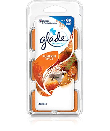 Wax Melts by Glade – 6.2 inches x 2.7 inches, Wax, Orange, Pack of 6