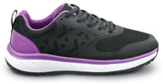 Womens Black/Purple Wake MaxTrax Soft Toe SRO Athletic 8.5 M by SR Max – 8.5, Black/Purple