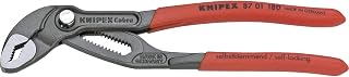 KNIPEX Tools Cobra Water Pump Pliers, 7 1/4 inch, red