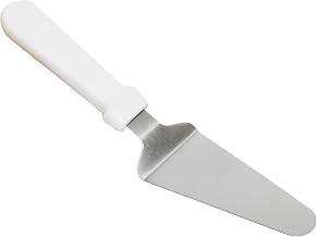 Thunder Group Plastic Pie Server, 11 x 2.75 x 1 inches, Silver/White, SLPS027P