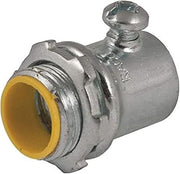 RACO 2124 Steel Connector, Set Screw Insulated, EMT Conduit, 1"(Pack of 25)