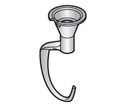 40-Quart Adaptable Dough Hook for Commercial Mixers by ALFA – Stainless steel, Silver, Model 40DA