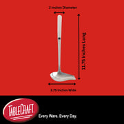 Holden Collection 1 oz. Ladle Spoon with Spout by Tablecraft – 13.50x4.00x2.00, Stainless Steel, Check Images, Model 11631