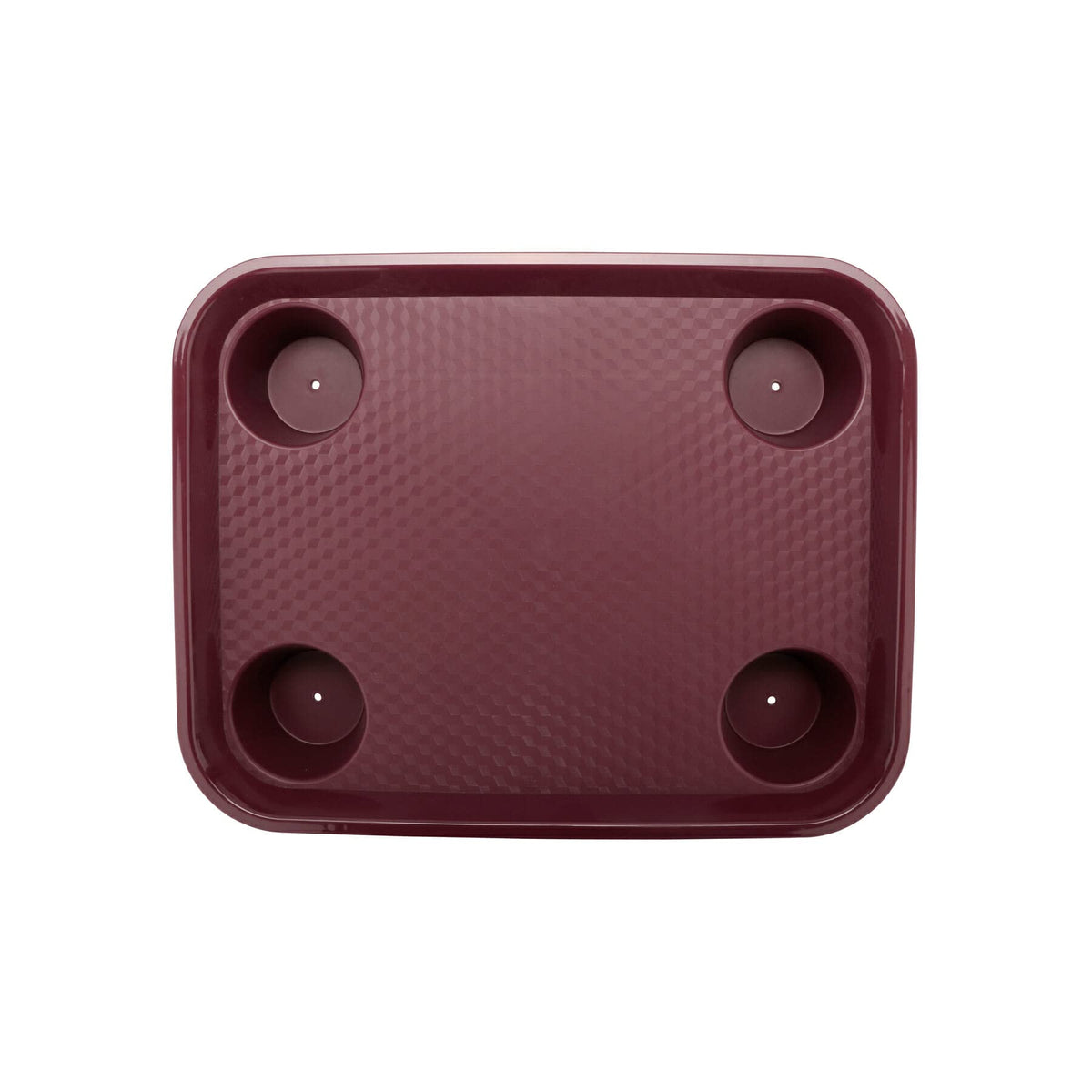 GET Burgundy / 17" x 14" / Modern Serving Trays