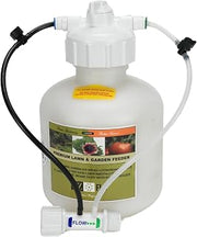 3/4 Gallon Hose‑Bib & Drip Fertilizer Injector | Low‑Pressure Garden Feeder for On/Off Flow & Drip Irrigation | EZ 2005‑HB