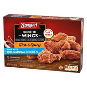 Banquet Hot and Spicy Wings by ConAgra – 11 Ounce (Pack of 12), Pack of 12