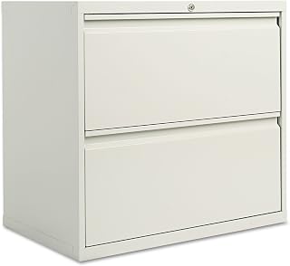 Alera Lateral File, 2 Legal/Letter-Size File Drawers, Light Gray, 36" x 18.63" x 28"