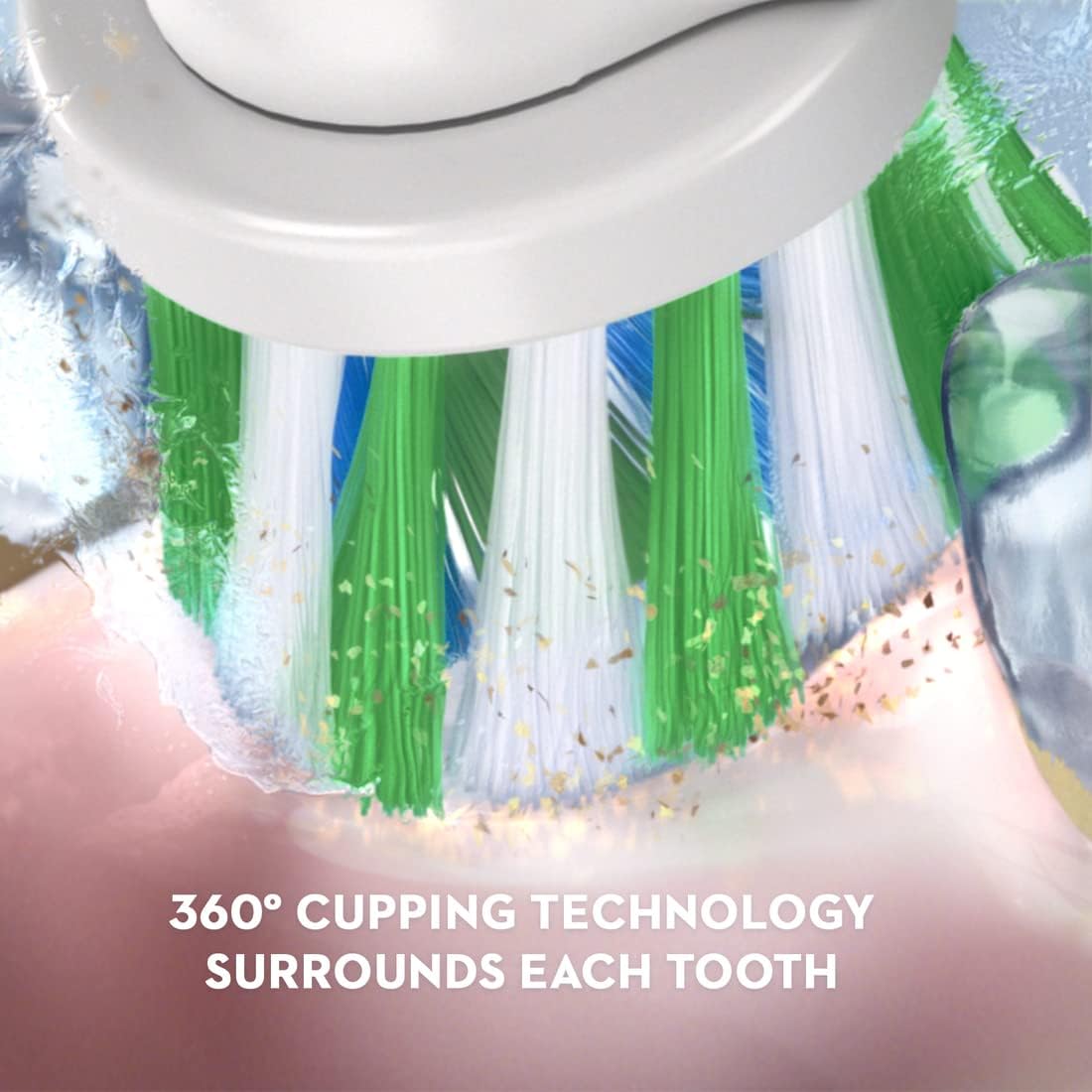 Oral-B White / 1 Count (Pack of 1) / Smart 1500 CrossAction Toothbrush Rotating