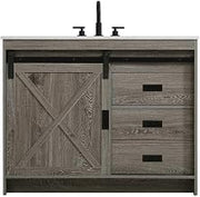 Austin Bathroom Vanity Rustic Grey
