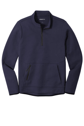 Unisex Triumph Quarter Zip Pullover Navy by SPORT-TEK – 3X-Large, Polyester Blend, Navy, Model ST281