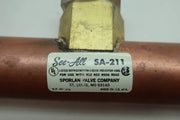 SA-211 See-All Moisture & Liquid Indicator 1-3/8IN D by SPORLAN – Commercial Grade