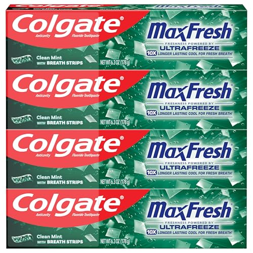 Colgate 6.3 Ounce (Pack of 4) / Clean Mint / 1 Toothpaste