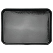 Black Fiberglass Market Display Tray - 18"L x 13"W x 1"H by HUBERT – 18" x 13" x 1", Plastic, Black, Model 191538026867
