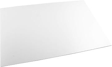 CraftTex, Bubbalux Craft Board, Arctic White, Pack of 2 Letter Size Sheets (FCBU2030WH2)