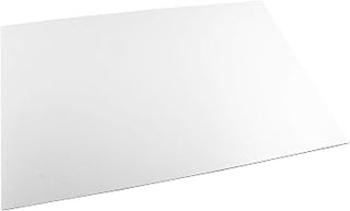 CraftTex, Bubbalux Craft Board, Arctic White, Pack of 2 Letter Size Sheets (FCBU2030WH2)