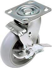 Global Industrial Replacement 6" Swivel Caster for Hotel Cart (Model 603575)