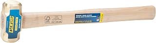 Estwing 2.5 lb. Head, 16" Length Hickory Handle Brass Head Sledge Hammer